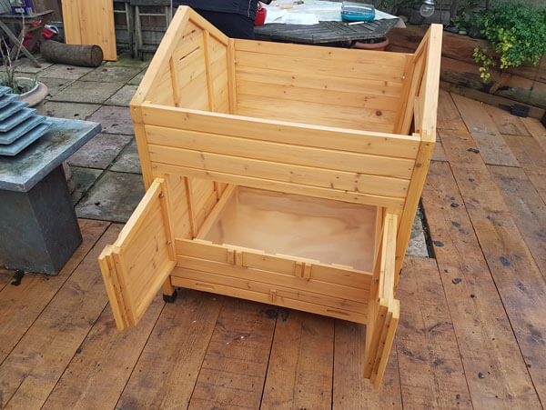 Building a Chicken Coop in the Garden